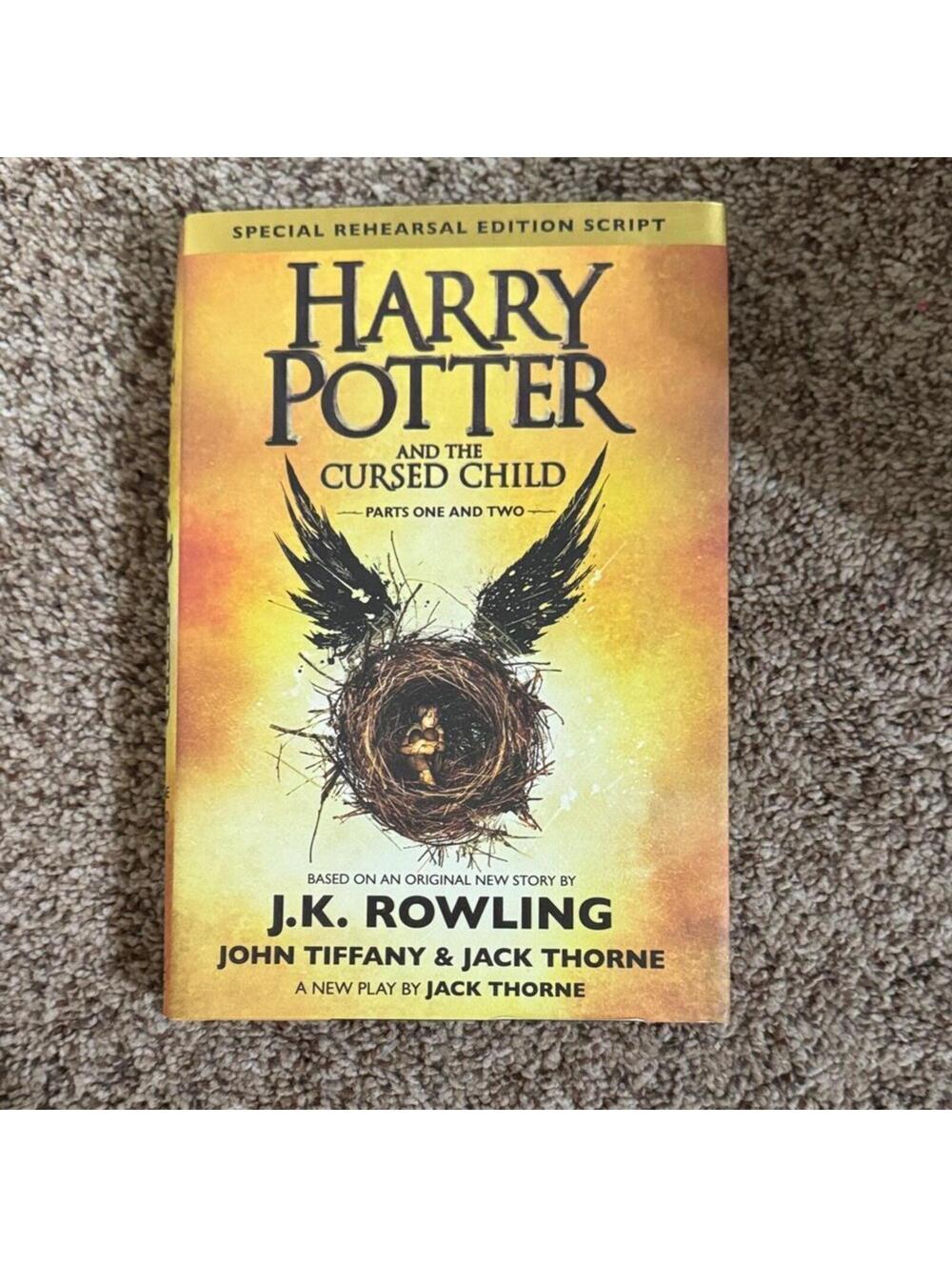 SALE  Harry Potter and the Cursed Child Special Rehearsal Edition Script
